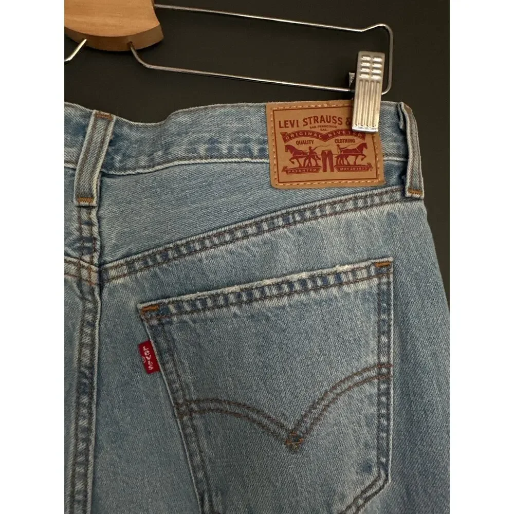 Levi's Low Pro Straight Jeans Cotton Blue Jeans Size 26